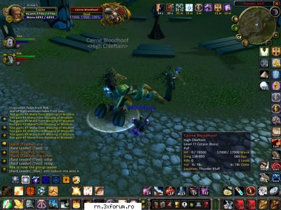 Vasile...defender of the hord...:)) - Azi de dimineata pe la 2...cred ca va - Server RN  World Of Warcraft