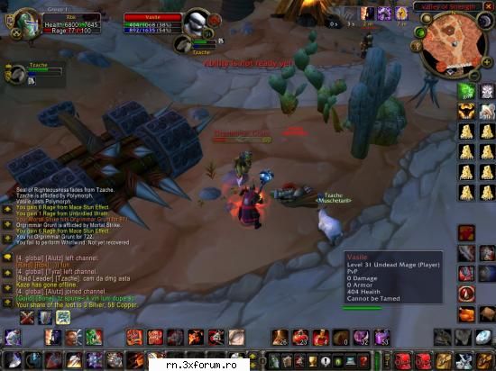 Vasile...defender of the hord...:)) - scz de post dublu da nam vazut ca printu - Server RN  World Of Warcraft