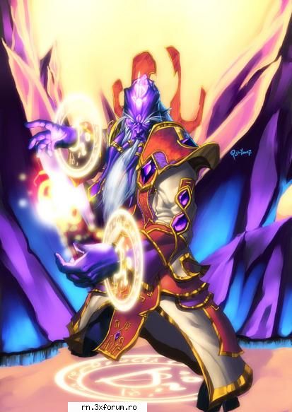 Wallpapere MilenniuM - shtie kreva cien e sata - Server RN  World Of Warcraft