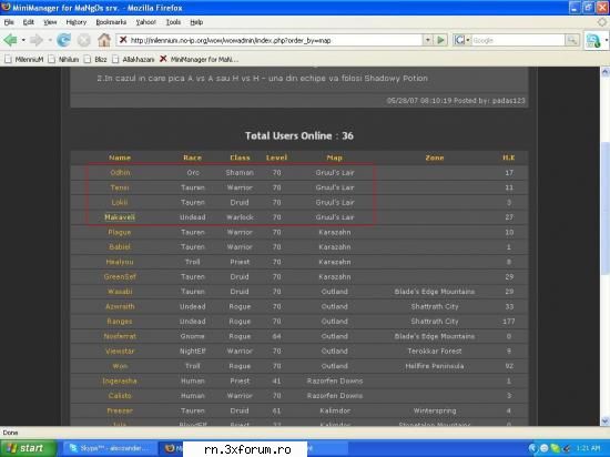 ce vitejie pe hoarda... - am tot stat si m-am uitat cum 4 vitezi - Server RN  World Of Warcraft - Recycle Bin