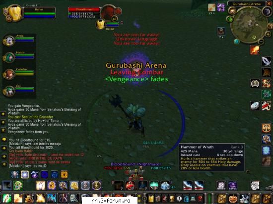 ceva lipseste...cred k e fair playul - mda gata m-am saturat ... m-a dat - Server RN  World Of Warcraft