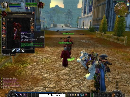 si in sfarsit numarul 3 : kingsfall, dagger de la kel'thuzad ( poate asta nu e asa important ) sa