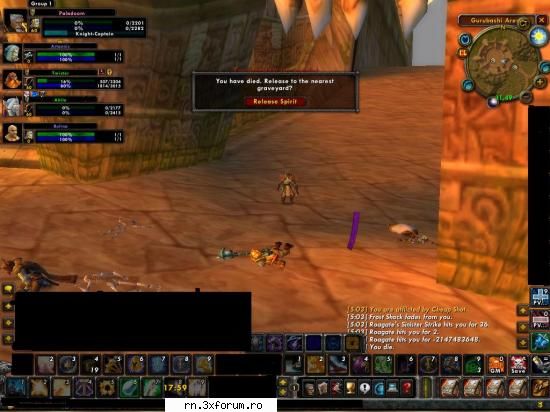 wtf ??? - iar a aparut bugul ala frumos la paladin... bine - Server RN  World Of Warcraft